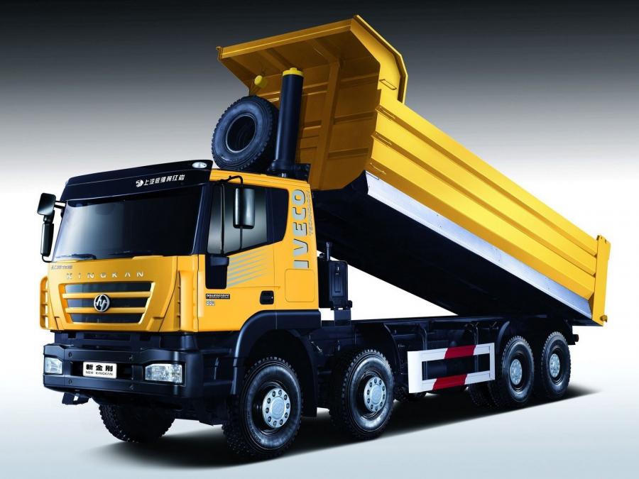  Hongyan Kingkan Powerforce 380 8x4 Dumper 2011 года  (фото 5 из 5)